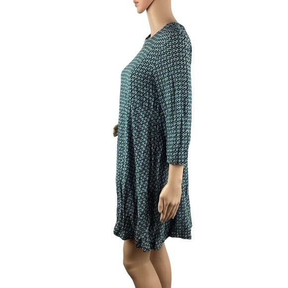 H&M Mini Dress Size 10 Multicolor Print - Picture 4 of 7